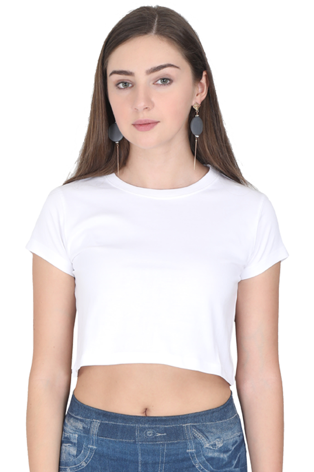 BLANK THREADS - Women’s Trendy Crop Top