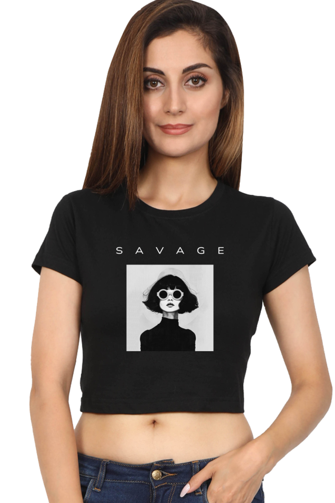 SAVAGE - Crop top