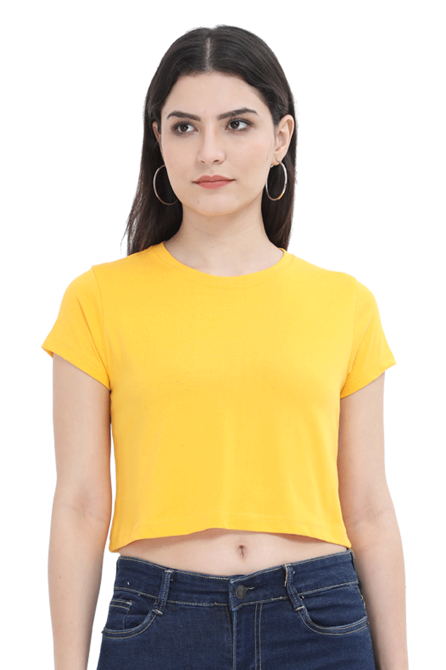 BLANK THREADS - Women’s Trendy Crop Top