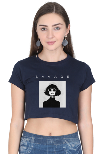 SAVAGE - Crop top