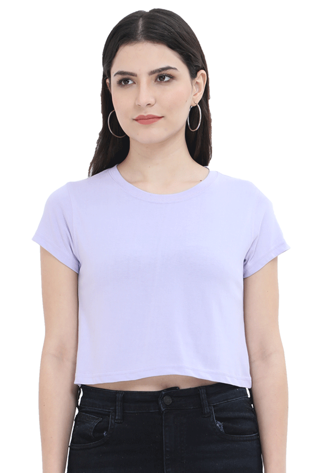 BLANK THREADS - Women’s Trendy Crop Top