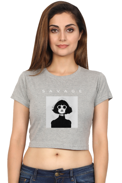 SAVAGE - Crop top