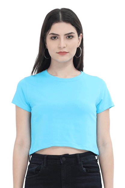 BLANK THREADS - Women’s Trendy Crop Top