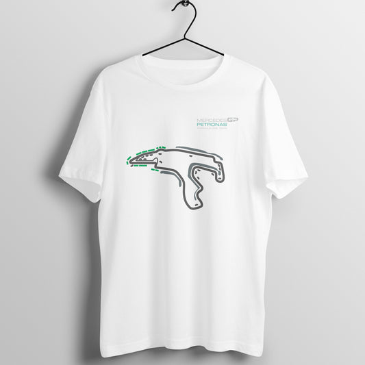 Mercedes GP track Unisex t-shirt