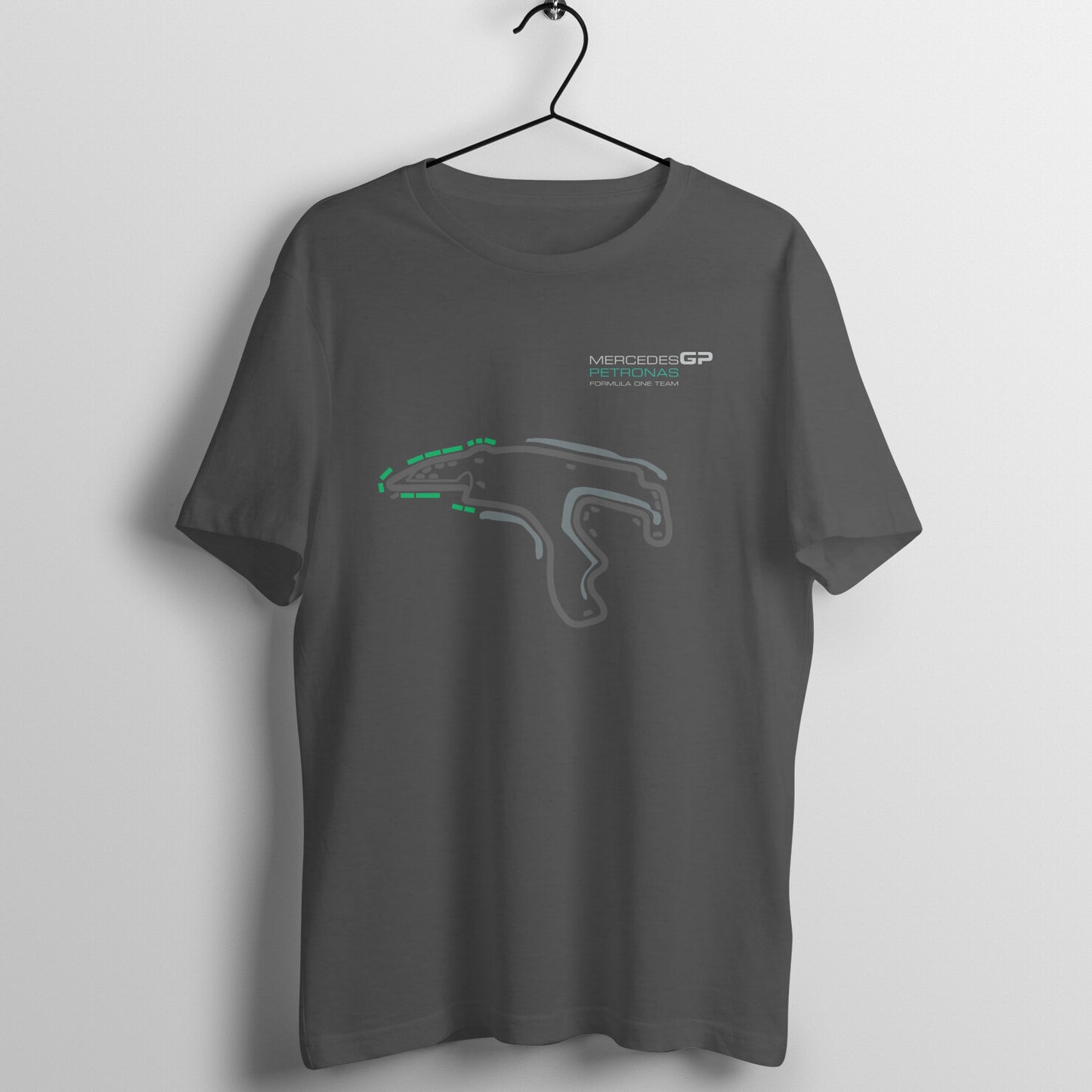 Mercedes GP track Unisex t-shirt