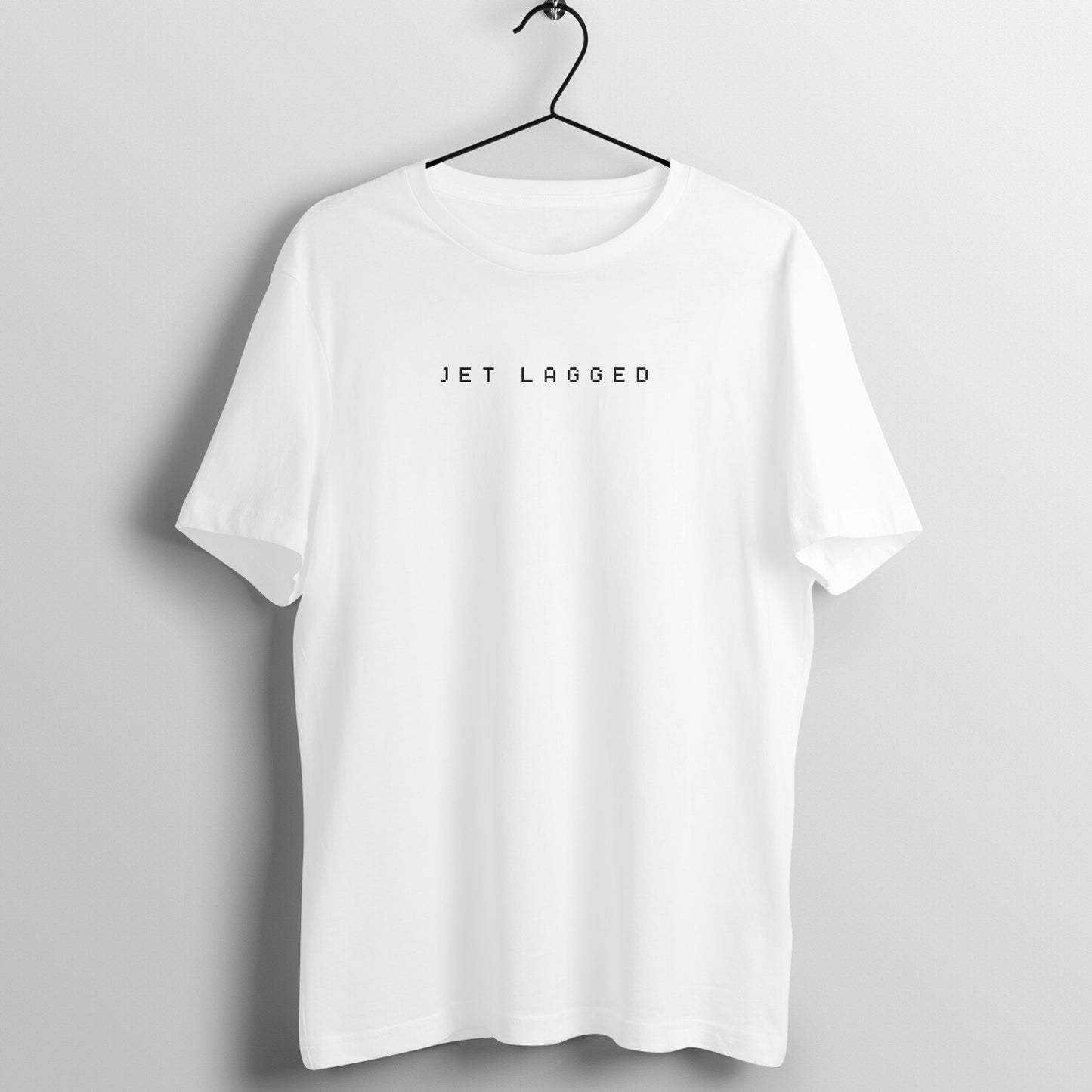 Jet lagged White Unisex t-shirt