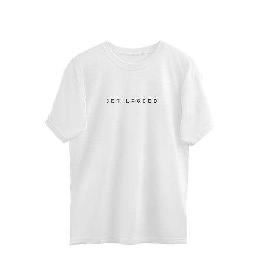 Jet lagged Oversized Unisex t-shirt