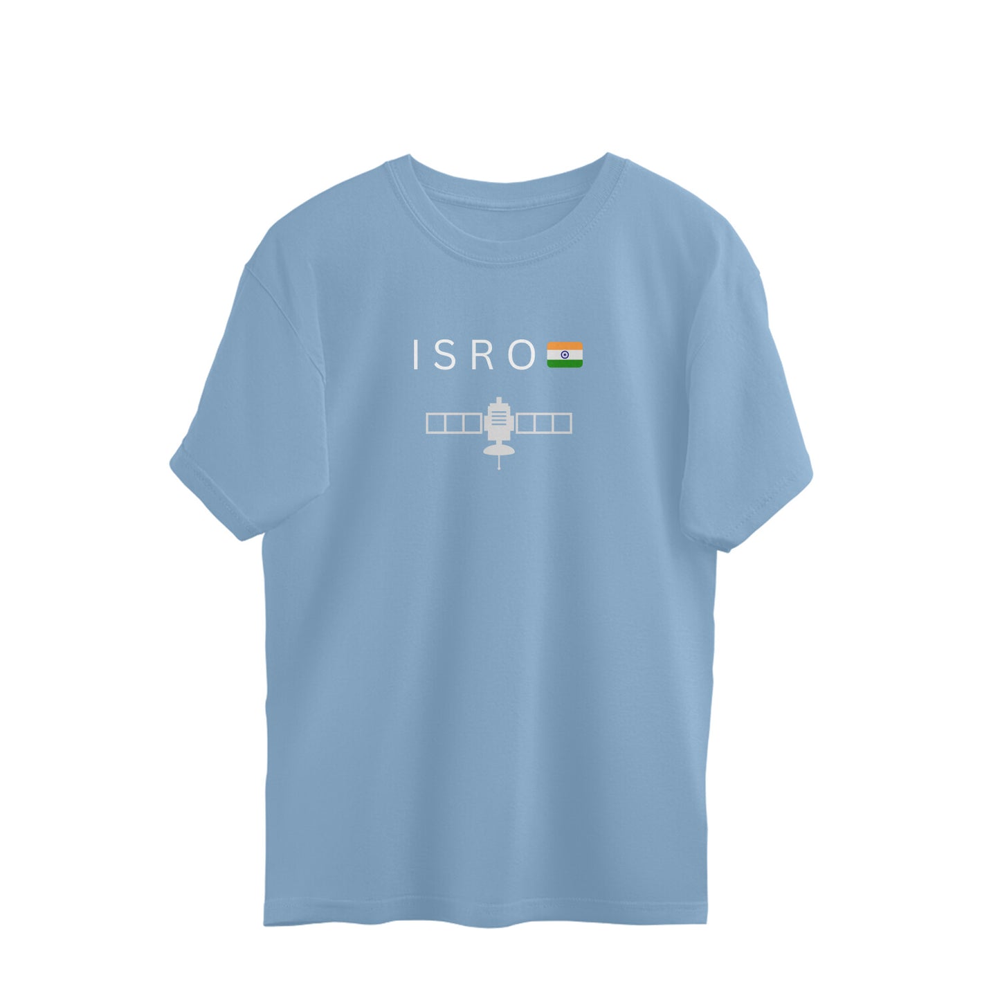 ISRO - oversized unisex half sleeve t-shirt