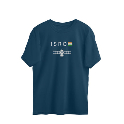 ISRO - oversized unisex half sleeve t-shirt