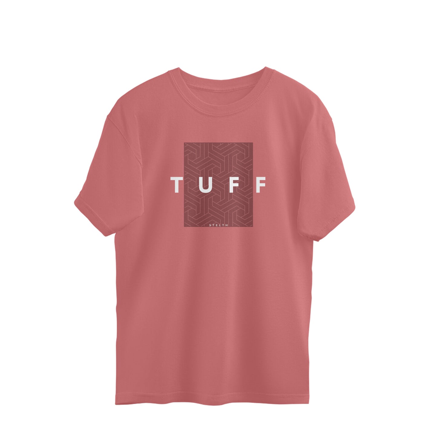 STELTH originals - TUFF unisex half sleeve oversized t-shirt