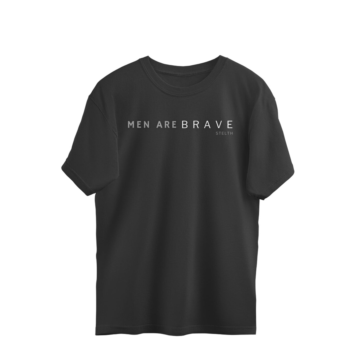 MEN ARE BRAVE - oversized t-shirt