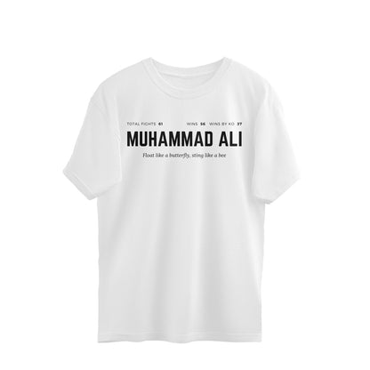 Butterfly - Muhammad Ali - Oversized unisex t-shirt