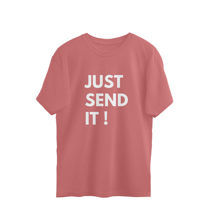 JUST SEND IT Unisex oversized t-shirt