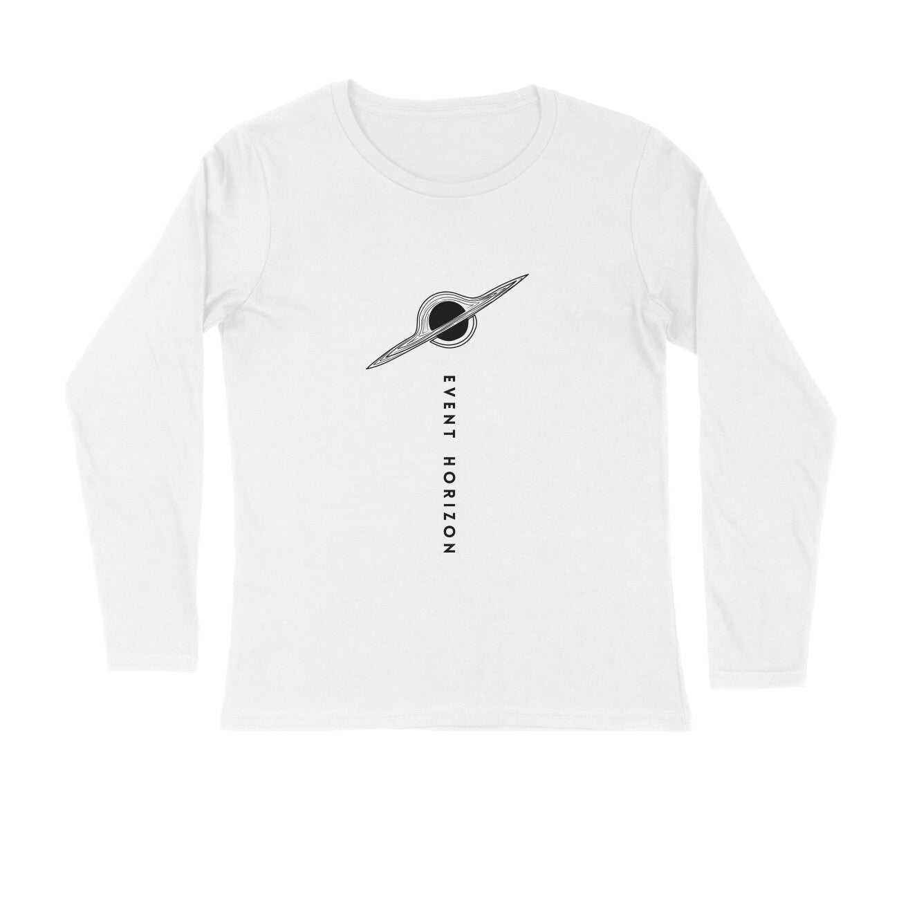 Event Horizon oversized unisex full sleeve t-shirt