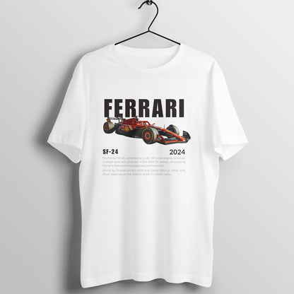 Ferrari SF-24 Unisex T-shirt white